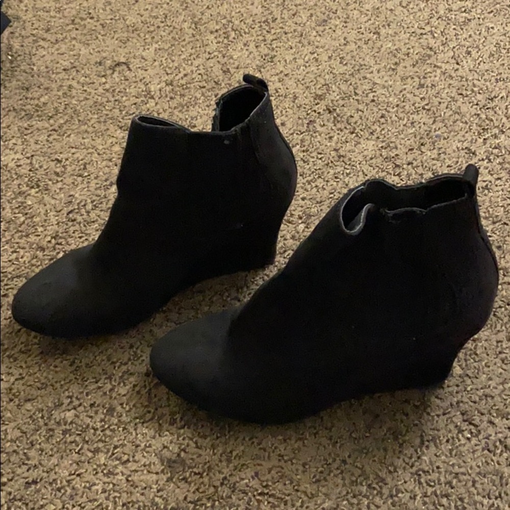 wedge boots